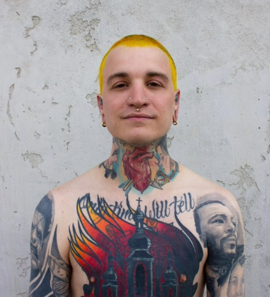 Nick Sida, new piercer at Darkstar Tattoo Riverside CA